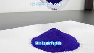 Reparación de la piel con tripéptido de cobre