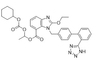 Candesartan Cilexetil CAS 145040-37-5 intermedios C33H34N6O6 de los APIs de la pureza el 99%