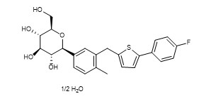 Pureza el 99% Canagliflozin Hemihydrate CAS No 928672-86-0 intermedios cristalinos blancos de los APIs del polvo