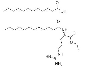 Laurato de etilo CAS de Lauroyl Arginate 1193347-26-0 aditivos alimenticios sanos C32H64N4O5