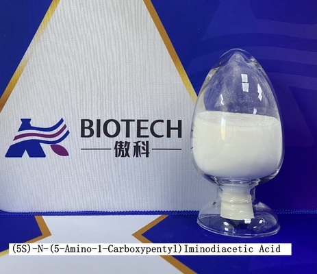 (5S) - polvo blanco ácido CAS No de la n (5-Amino-1-Carboxypentyl) Iminodiacetic 113231-05-3