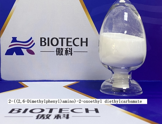 2-((2,6-dimetilfenil) amino)-2-oxoetil dietilcarbamato para la impureza de leostesina Polvo blanco Pureza 97%