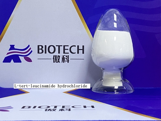 H-Tle-NH2.HCl CAS No 75158-12-2 para los derivados de los aminoácidos blancos a la pureza grisácea el 98% del polvo