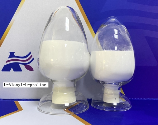Pureza blanca el 98% L Alanyl L polipéptidos del polvo del OH del Ala de CAS 13485-59-1 H favorable de la cadena del cortocircuito de ProLine C8H14N2O3
