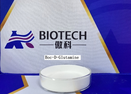 Boc-Gln-OH CAS no 61348-28-5 Para derivados de aminoácidos Polvo blanco Pureza 98%