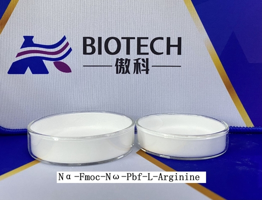 Derivados CAS No del aminoácido de Fmoc Arg Pbf OH 154445-77-9 blanco al polvo apagado blanco