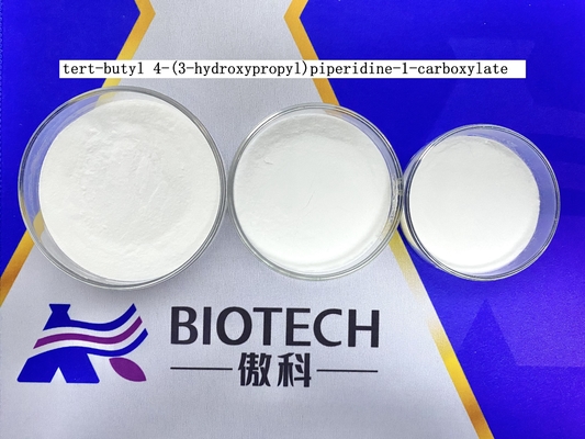Compuesto heterocíclico Tert-butyl 4- ((3-hidroxipropil)-1-carboxilato 97% CAS 156185-63-6