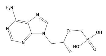 Intermedios Tenofovir CAS No de los APIs. 147127-20-6 pureza sólida cristalina blanca el 98%