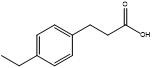 pureza heterocíclica ácida el 98% de CAS 64740-36-9 del compuesto de 3 (4-Ethylphenyl) Propanoic