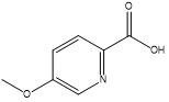 Compuesto heterocíclico de ácido 5-O-metilpiridina-2-carboxílico CAS 29082-92-6 Pureza 98%