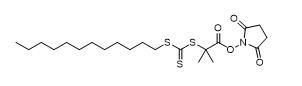 N-succinimidil 2-(dodeciltiocarbonotioiltio)-2-metilpropionato CAS No. 925232-64-0 C21H35NO4S3