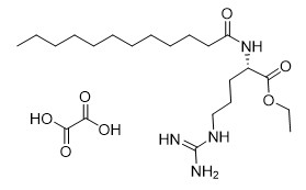 Aditivos alimentarios cosméticos COA N Alpha Lauroyl L Arginina Ethyl Ester Oxalate C22H42N4O7