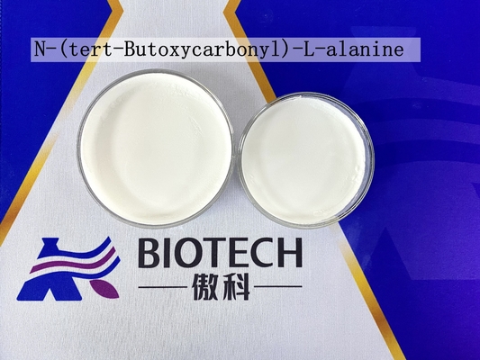 N-Tert-Butoxicarbonilo-L-alanina de alta pureza CAS 15761-38-3 Polvo blanco MF C8H15NO4 EINECS No 239-847-8