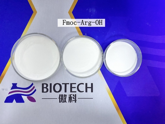Polvo blanco Derivados de Fmoc-Arg-OH con pureza del 98% No CAS 91000-69-0 C21H24N4O4