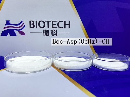 Boc-Asp(OcHx)-OH Derivados de aminoácidos Nº CAS 73821-95-1 Pureza 98 % CC15H25NO6