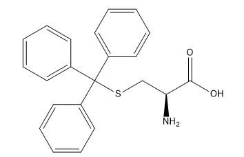 S-Trityl-L-cisteína C22H21NO2S de CAS 2799-07-7 de los derivados del aminoácido del 98% blanca al sólido apagado blanco