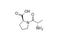 Pureza blanca el 98% L Alanyl L polipéptidos del polvo del OH del Ala de CAS 13485-59-1 H favorable de la cadena del cortocircuito de ProLine C8H14N2O3