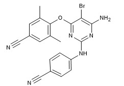 Pureza el 99% Etravirine CAS No 269055-15-4 blanco o Blanco-como intermedios de los APIs del polvo