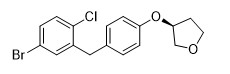 (3S) - 3 [4 [(5-Bromo-2-Chlorophenyl) Metilo]] polvo blanco fenoxi de la pureza 98% del tetrahidrofurano 	Intermedios de los APIs
