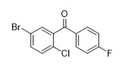 (5-Bromo-2-Chlorophenyl) (4-Fluorophenyl) polvo blanco de la pureza el 98% de Methanone 915095-85-1
