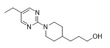 3-(1-(5-Etilpirimidina-2-Yl)Piperidina-4-Yl)Propano-1-Ol CAS 1046815-82-0 Polvo 98%