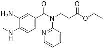 N de etilo [benzoílo 3-amino-4- (methylamino)] - N-pyridin-2-yl-beta-alaninate CAS No .212322-56-0 blanco al polvo amarillo claro