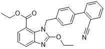 Bencimidazol de Ethyl-2-Ethoxy-1- [[(2' - Cyanobiphenyl-4-Yl) Metilo]] - 7-Carboxylate CAS 139481-41-7