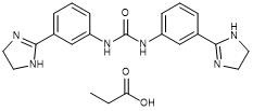 Pureza el 99% de CAS 55750-06-6 del dipropionato de Imidocarb blanco o Gray White Crystalline Powder C22H26N6O3