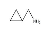 Compuesto heterocíclico CAS No de Aminomethylcyclopropane. 2516-47-4 líquido levemente amarillo descolorido claro