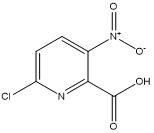 pureza heterocíclica ácida el 98% de CAS 1204400-58-7 del compuesto 6-Chloro-3-Nitropyridine-2-Carboxylic