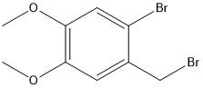 Bromuro CAS No de los intermedios 2-Bromo-4,5-Dimethoxybenzyl de los APIs. 53207-00-4 pureza el 98%