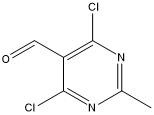 4,6-dicloro-2-metilpirimidina-5-carbaldehído APIs intermedios CAS 14160-91-9 C6H4Cl2N2O