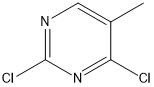 2,4-dicloro-5-metilpirimidina APIs intermedios CAS 1780-31-0 pureza 98% C5H4Cl2N2