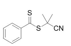 2-Cyanopropan-2-yl Benzodithioate CAS No. 201611-85-0 C11H11NS2 Polvo de color marrón rojizo violáceo 97%