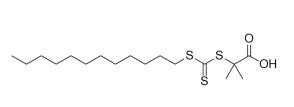 Cromatografía de quelatos metálicos Ácido 2-dodecilsulfanilcarbotioilsulfanil-2-metilpropanoico N.º CAS 461642-78-4 C17H32O2S3