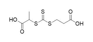 Cromatografía de quelatos metálicos Ácido 3-((((1-carboxietil)tio)carbonotioil)tio)propanoico N.º CAS 870451-09-5 C7H10O4S3