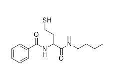 N-(1-(butilamino)-4-mercapto-1-oxobutan-2-yl)benzamida cromatografía de quelato metálico CAS 756866-27-0 pureza 95%