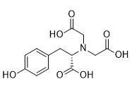 (S)-2,2'-((1-carboxi-2-(4-hidroxifenil)etil)azanediil)ácido diacético CAS 1000191-14-9 C13H15NO7