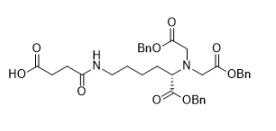 (S)-4-((6-(Benciloxi)-5-(Bis(2-(Benciloxi)-2-Oxoetil)Amino)-6-Oxohexil)Amino)-4-Oxobutanoico Ácido CAS 637331-50-1