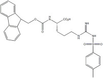 Derivados de aminoácidos Fmoc-Arg(Tos)-OH CAS. 83792-47-6 Polvo blanco Pureza 98 % C28H30N4O6S