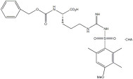 CAS 80745-09-1 Derivados de aminoácidos Z-ARG MTR -OH CHA Polvo blanco Pureza 98% C30H45N5O7S