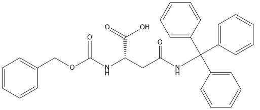 Derivados de aminoácidos Z-Asn(Trt)-OH Nº CAS 132388-57-9 Pureza 98% C31H28N2O5