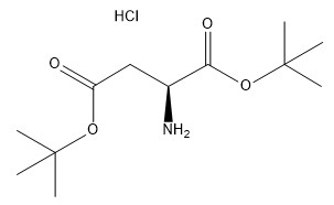 Pureza 98% CAS 1791-13-5 Derivados de aminoácidos H-Asp(OtBu)-OtBu·HCl C12H24ClNO4