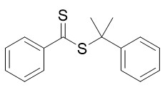 Benzodithioate CAS No el reactivo 2 phenylpropan-2-yl de la BALSA. 201611-77-0 líquido púrpura rojo oscuro C16H16S2