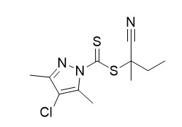 Reactivo 2' de la BALSA - pureza el 95% de Cyanobutan-2'-yl-4-Chloro-3,5-dimethylpyrazole-1-carbodithioate C11H14ClN3S2