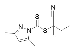 Reactivo 2-Cyanobutan-2-yl 3,5 dimethyl-1H-pyrazole-1-carbodithioate C11H15N3S2 de la BALSA