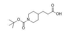 CAS 154775-43-6 Productos químicos personalizados 3-[1-(Tert-Butoxycarbonyl)Piperidina-4-Yl]Ácido propánico