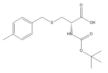 CAS No .61925-78-8 derivado del aminoácido el 98% Boc-D-Cys (pMeBzl) - OH