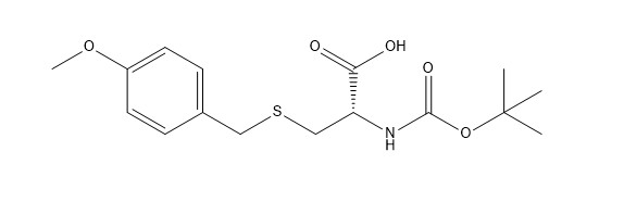 CAS No .58290-35-0 derivado del aminoácido el 98% Boc-S-4-methoxybenzyl-D-cysteine