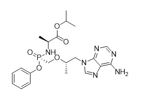 Isopropilo de alta pureza R S -1- 6-amino-9H-purina-9-il propan-2-il Oxy Methyl Phenoxy Phosphoryl -L-alaninato AK0207 95%